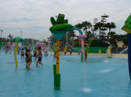 спортивная площадка воды дружественных к Эко детей цвета смешивания Спальш лягушки оборудования аквапарк