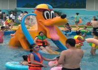 Утка Дональда ягнится спортивная площадка воды, водные горки детей брызг бассейна