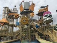 Привлекательное оборудование для игровых площадок Aqua Galle Pirate Theme Water House для семьи